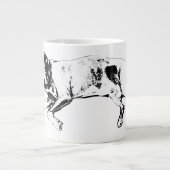 Sleeping Pit Mix, Cozy Christmas Grote Koffiekop (Voorkant)