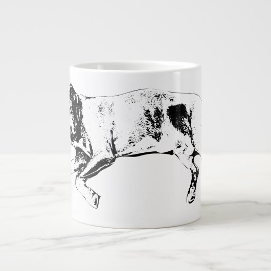 Sleeping Pit Mix, Cozy Christmas Grote Koffiekop (Voorkant)