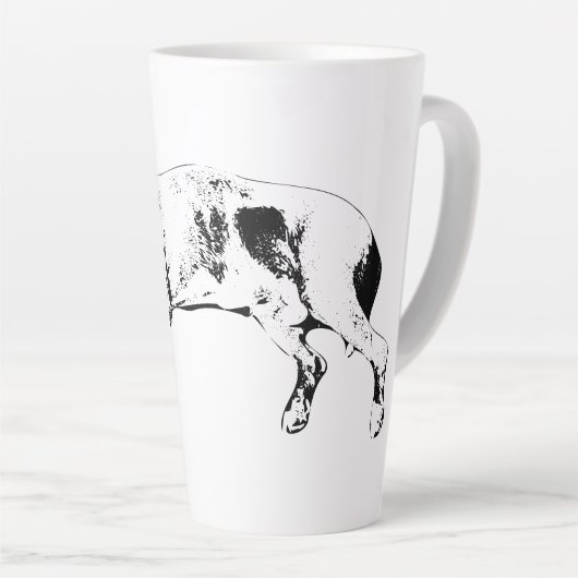 Sleeping Pit Mix, Cozy Christmas Latte Mok (Rechterhoek)