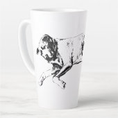 Sleeping Pit Mix, Cozy Christmas Latte Mok (Linkerhoek)