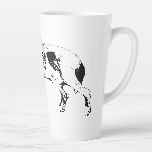 Sleeping Pit Mix, Cozy Christmas Latte Mok (Rechts)