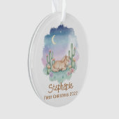 Sleeping Pony Cactus, Desert Moon Nursery, Ornament (voorkant)