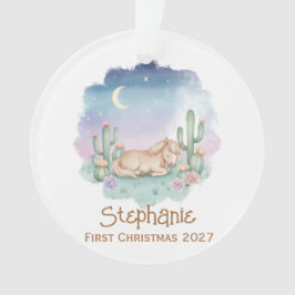 Sleeping Pony Cactus, Desert Moon Nursery, Ornament