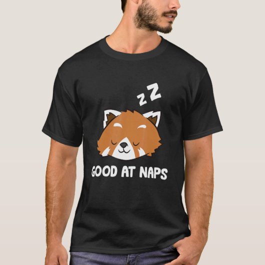 Sleeping Red Panda Good At Naps Napping Red Panda  T-shirt (Voorkant)
