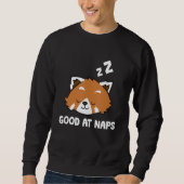 Sleeping Red Panda Good At Naps Napping Red Panda  Trui (Voorkant)