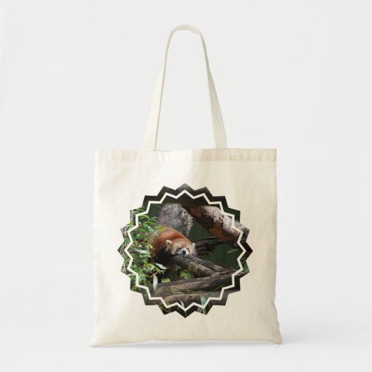 Sleeping Red Panda Small Bag Tote Bag (Voorkant)