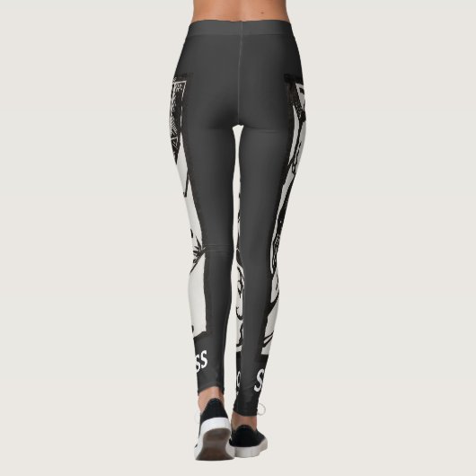 Sleeping Shepherdess Franz Marc Abstract Leggings (Achterkant)