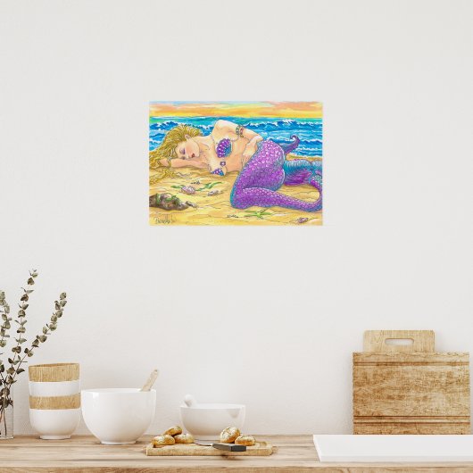 Sleeping Siren Poster (Keuken)