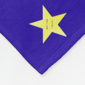 Sleeping Sky Stof - blauw Fleece Deken (Hoek)