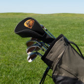 Sleeping Sloth and Halloween Pumpkin Classic T-Shi Golfheadcover (Insitu)