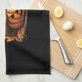 Sleeping Sloth en Halloween Pumpkin Classic T-Shi Theedoek (Quarter Fold)