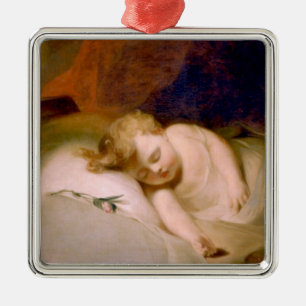 Sleeping Son (door Thomas Sully) Metalen Ornament