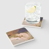 Sleeping Son (door Thomas Sully) Stenen Onderzetter (Zijkant)