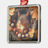 Sleeping Squirrel Ornament (Links)