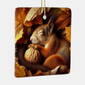 Sleeping Squirrel Ornament (Rechts)
