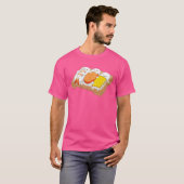 Sleeping Sushi Gift Love Sushi Rolls Japanese Food T-shirt (Voorkant volledig)