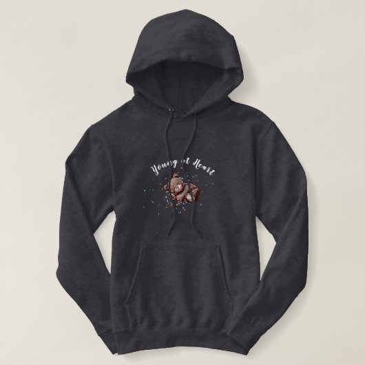 Sleeping Teddy Bear Hoodie (Design voorkant)