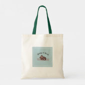 Sleeping Teddy Bear Tote Bag (Achterkant)