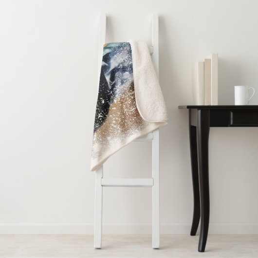 Sleeping Welsh Corgi Sherpa Deken (In situ)