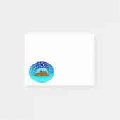 Sleeping Winter Beer Post-It Notes (Voorkant)