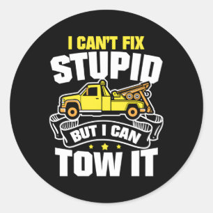 Sleepketting sleepwagen operator vrachtwagen vrach ronde sticker