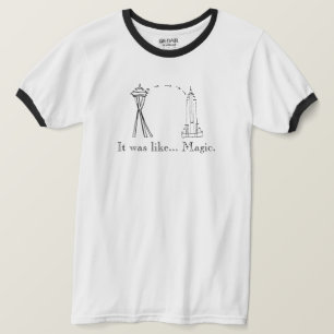 Sleepless in Seattle 'Het was als magie' Ringer T- T-shirt