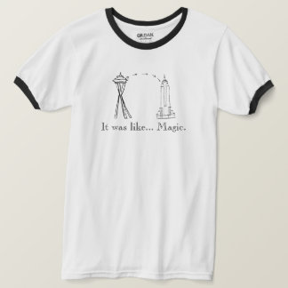Sleepless in Seattle 'Het was als magie' Ringer T- T-shirt