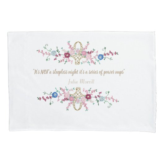 Sleepless maar krachtig kussensloop (Voorkant)