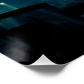 Sleepless Nights met hoge ruisstructuur Perfect Poster (Hoek)