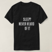 Sleepless Surgeon" Tee T-shirt (Design voorkant)