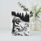 sleeplijn-clipart-13 briefkaart (Staand voorkant)