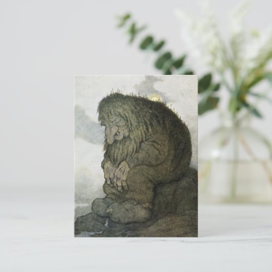 SLEEPLIJN onbeweeglijk Briefkaart (Staand voorkant)