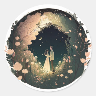 sleepmuis ronde sticker