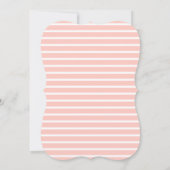 Sleepover onder de sterren Tepee Pink Gold Birthda Kaart (Achterkant)