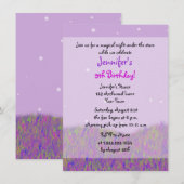 Sleepover onder de sterrenoorlog - Paars Kaart (Voorkant / Achterkant)