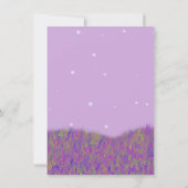 Sleepover onder de sterrenoorlog - Paars Kaart (Achterkant)