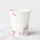 Sleepover Pajama Birthday Party Papieren Bekers (Achterkant)