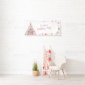 Sleepover Pajama Birthday Party Spandoek (Insitu)