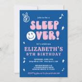 Sleepover Party Meisje, Slumber Party, Tween Meisj Kaart (Voorkant)