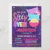 Sleepover Party Uitnodiging Slumber Party (Voorkant)