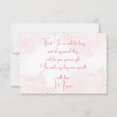 Sleepover pyjama kids verjaardagsfeestje bedankkaart (Voorkant)