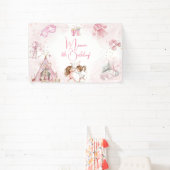 Sleepover pyjama kids verjaardagsfeestje spandoek (Insitu)