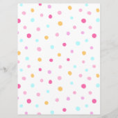 Sleepover Slumber Party Spel Papier Doll Cutout Kaart (Achterkant)