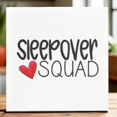 Sleepover Squad Heart Party Servet