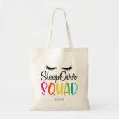 Sleepover Squad Slumber Party Tote Bag (Voorkant)