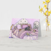 Sleepover - whippets en windhonden in overvloed! kaart (Gele Bloem)