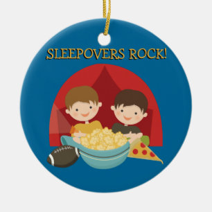 Sleepovers Rock Keramisch Ornament