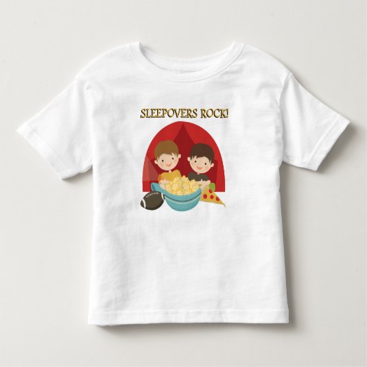 Sleepovers Rock Kinder Shirts (Voorkant)