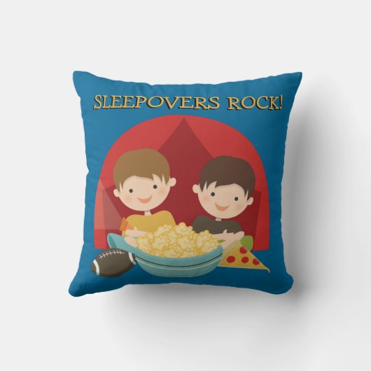 Sleepovers Rock Kussen (Achterkant)