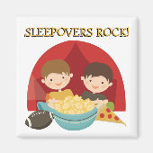 Sleepovers Rock Magneet (Voorkant)